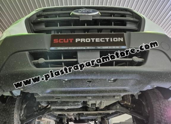 Piastra paramotore di alluminio Ford Transit Custom - FWD