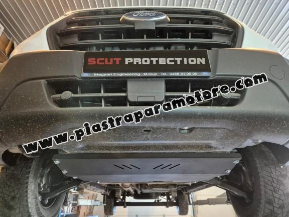 Piastra paramotore di alluminio Ford Transit Custom - FWD