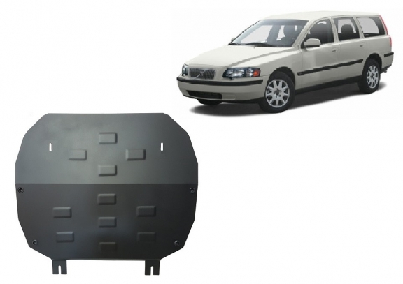 Piastra paramotore di acciaio Volvo V70