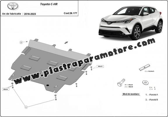 Piastra paramotore di acciaio Toyota C-HR