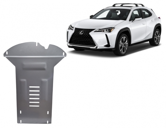 Protezione / blocco catalizzatore in alluminio per Lexus UX