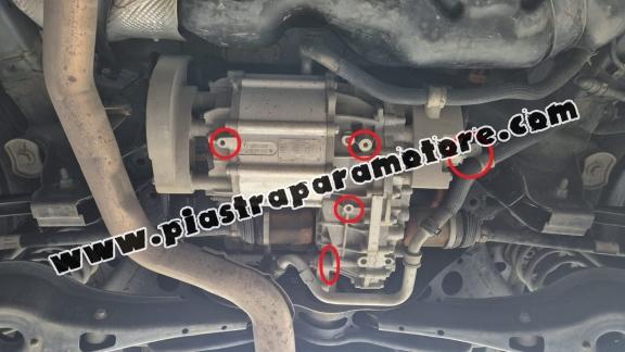 Protezione di acciaio per il differenziale  Baic Beijing BJ30