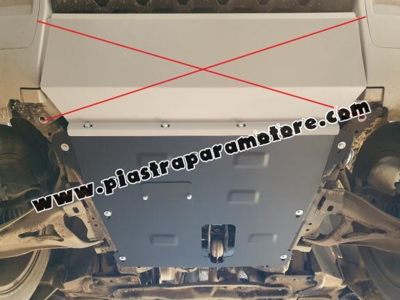 Piastra paramotore di acciaio Dacia Duster 4x4 - pacchetto promozionale