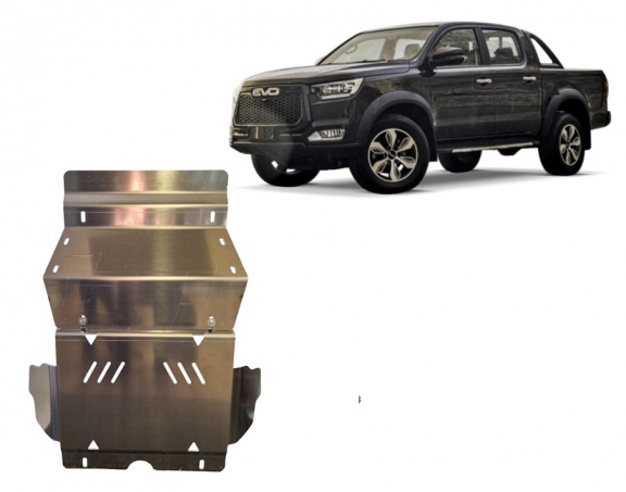 Piastra paramotore di Alluminio Evo Cross 4