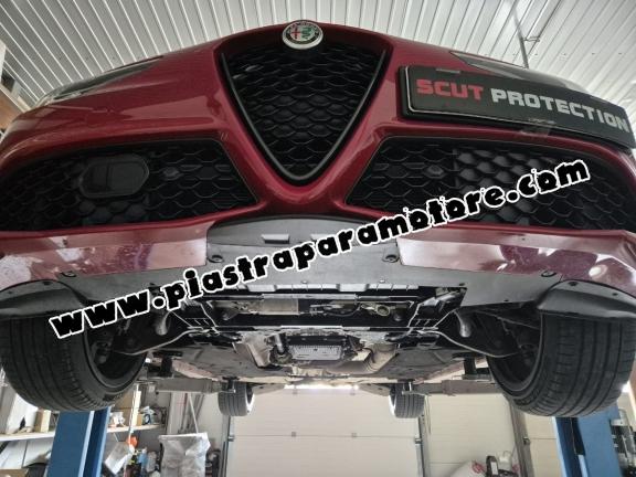 Piastra paramotore di acciaio Alfa Romeo Giulia