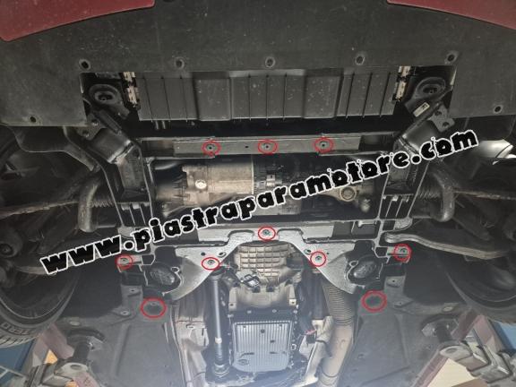 Piastra paramotore di acciaio Alfa Romeo Giulia