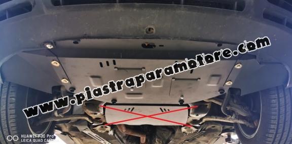 Piastra paramotore di acciaio Audi Allroad A6