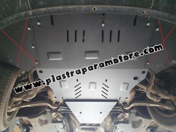 Piastra paramotore di acciaio Audi A6 Allroad 2 - sans latéraux