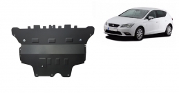 Piastra paramotore di acciaio Seat Leon Mk3 - Cambio automatico