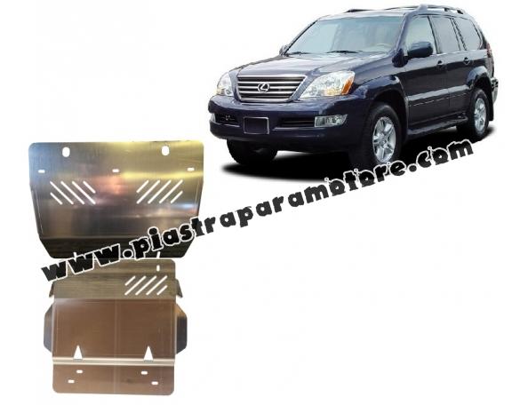 Piastra paramotore di alluminio Lexus GX