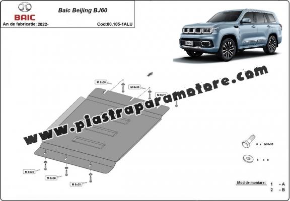 Protezione di alluminio per il cambio Baic Beijing BJ60