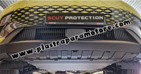 Piastra paramotore di alluminio BAIC Beijing X55