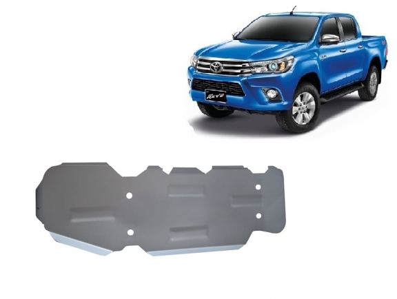 Protezione di alluminio per il serbatoio Toyota Hilux Revo