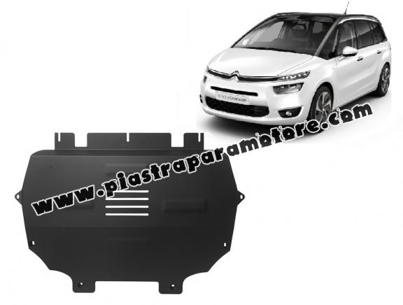 Piastra paramotore di acciaio Citroen C4 Picasso