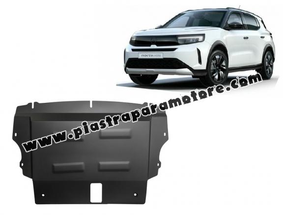 Piastra paramotore di acciaio Opel Frontera