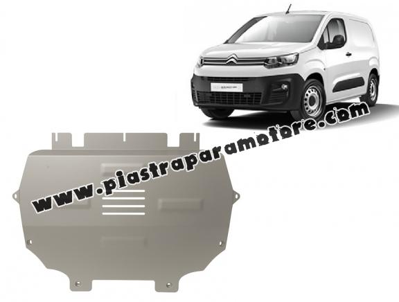 Piastra paramotore di Alluminio Citroen Berlingo
