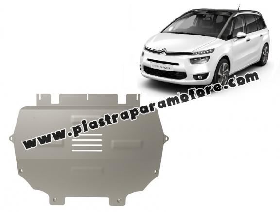 Piastra paramotore di Alluminio Citroen Grand C4 Picasso