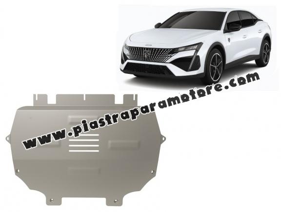 Piastra paramotore di Alluminio Peugeot 408