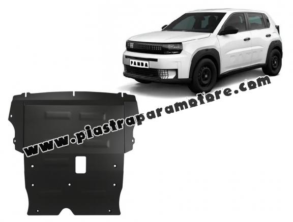 Piastra paramotore di acciaio Fiat Grande Panda