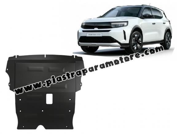 Piastra paramotore di acciaio Opel Frontera
