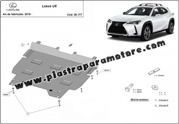 Piastra paramotore di acciaio Lexus UX