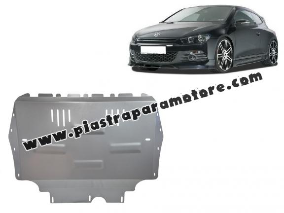 Piastra paramotore di Alluminio Volkswagen Scirocco