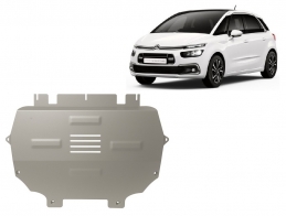 Piastra paramotore di Alluminio Citroen Grand C4 SpaceTourer