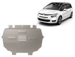 Piastra paramotore di Alluminio Citroen C4 Picasso