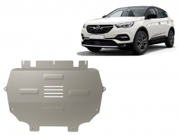 Piastra paramotore di Alluminio Opel Grandland X