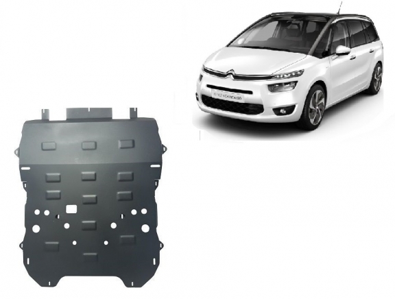Piastra paramotore di acciaio Citroen Grand C4 Picasso