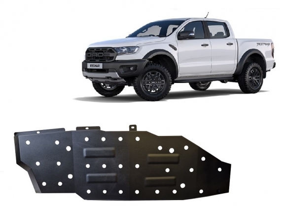 Protezione di acciaio per il serbatoio Ford Ranger Raptor 