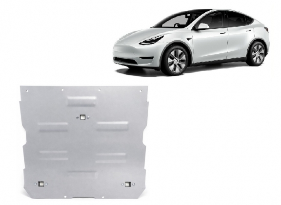 Protezione anteriore motore elettrico in alluminio – Tesla model Y