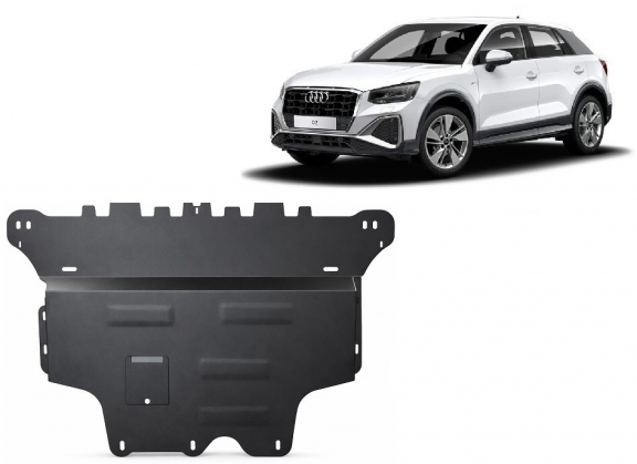 Piastra paramotore di acciaio Audi Q2 - cambio automatico