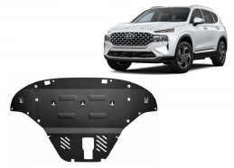 Piastra paramotore di acciaio Hyundai Santa Fe