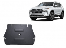 Piastra catalizzatore/cat lock di acciaio Hyundai Sante Fe
