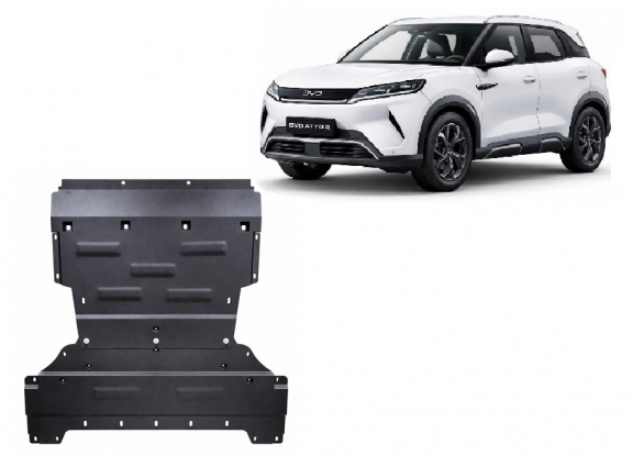 Piastra paramotore di acciaio BYD Atto 2