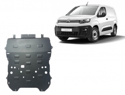 Piastra paramotore di acciaio Citroen Berlingo