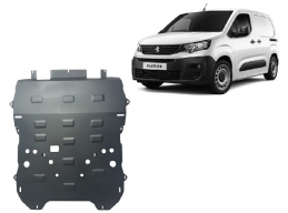 Piastra paramotore di acciaio Peugeot Partner
