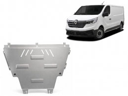Piastra paramotore di Alluminio Renault Trafic