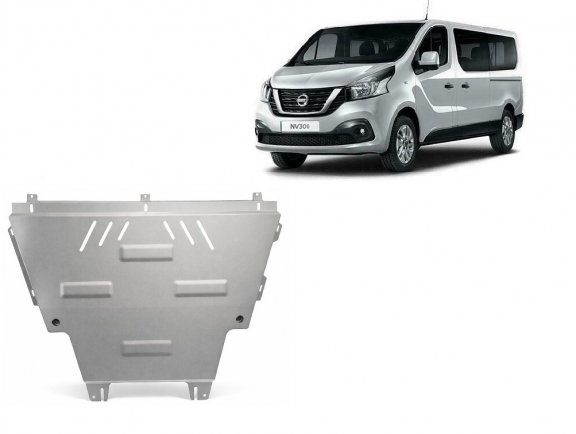 Piastra paramotore di Alluminio Nissan NV300