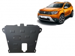 Piastra paramotore di acciaio Dacia Duster