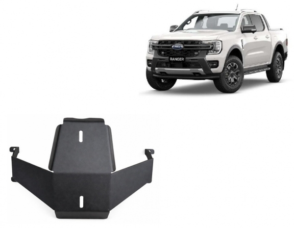 Protezione di acciaio per il differenziale  Ford Ranger