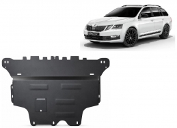Piastra paramotore di acciaio Skoda Octavia 3 - cambio automatico