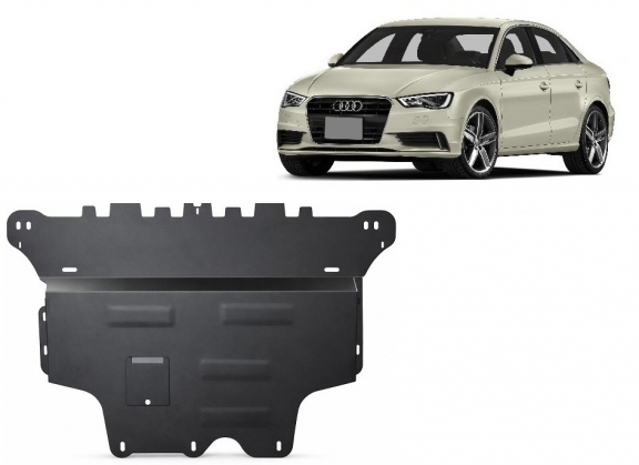 Piastra paramotore di acciaio Audi A3 (8V) - cambio automatico
