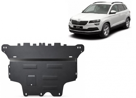Piastra paramotore di acciaio Skoda Karoq - cambio automatico