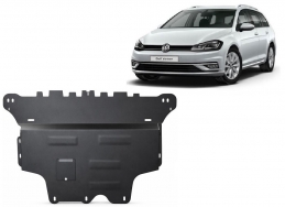 Piastra paramotore di acciaio VW Golf 7 - cambio automatico