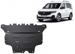 Piastra paramotore di acciaio Ford Tourneo Connect -  cambio automatico