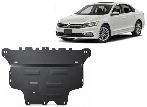 Piastra paramotore di acciaio VW Passat B8 - cambio automatico