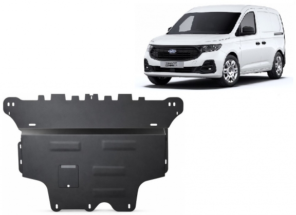 Piastra paramotore di acciaio Ford Transit Connect-  cambio automatico