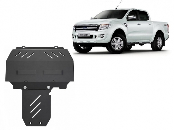 Piastra paramotore di acciaio Ford Ranger